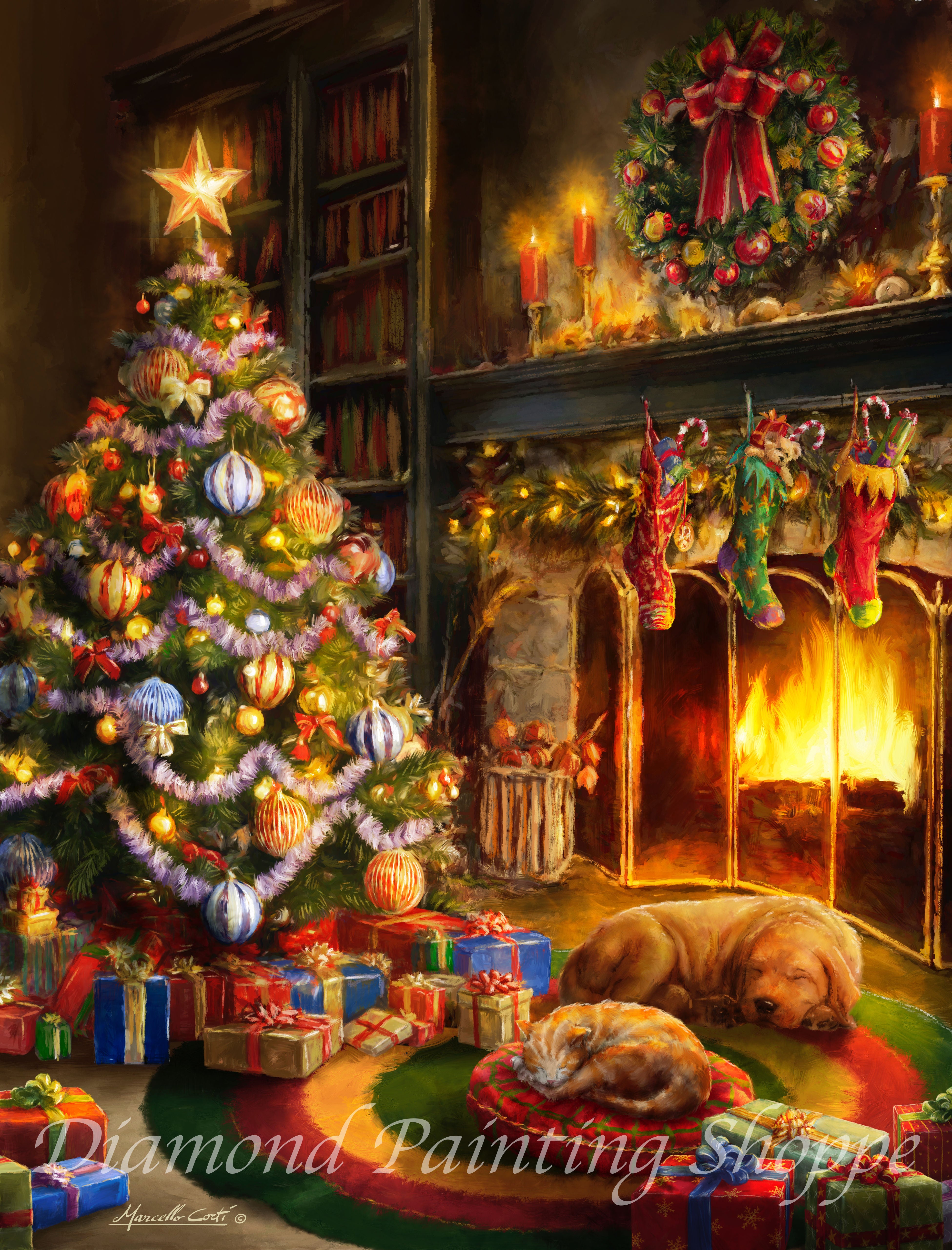 Silent Night: A Cozy Christmas Eve - By: Marcello Corti / Art
