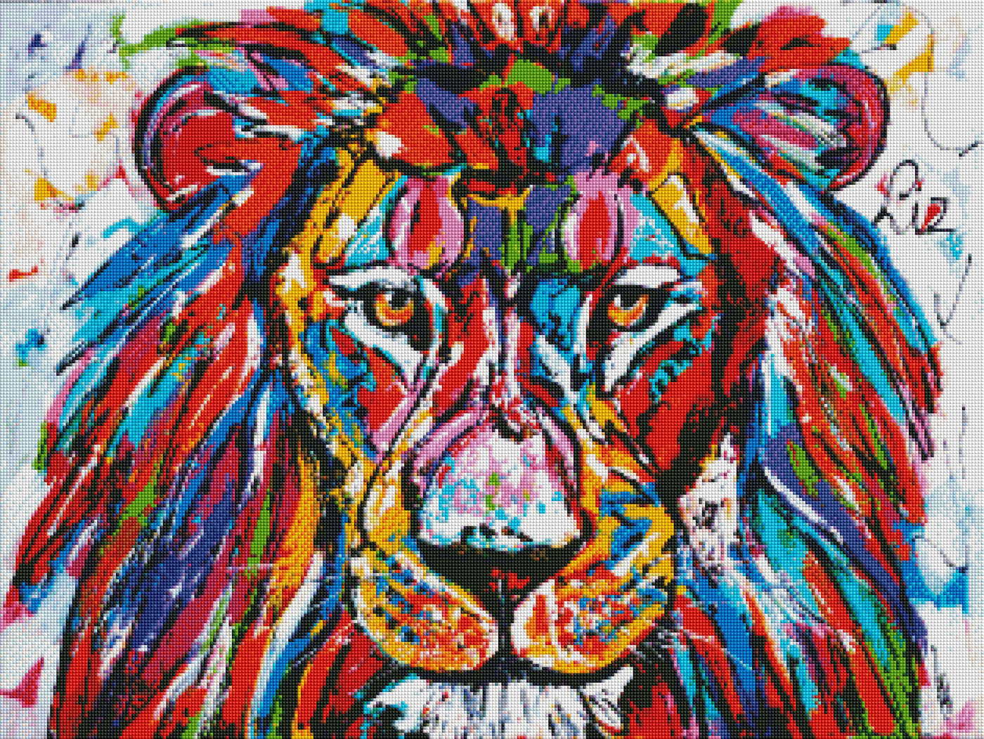 The Colorful Lion