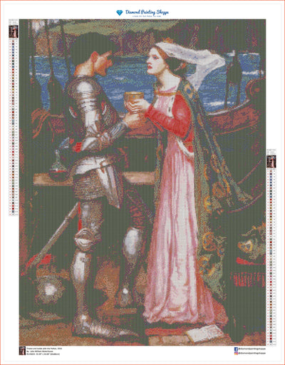 Tristan and Isolde with the Potion, 1916 (MTO)