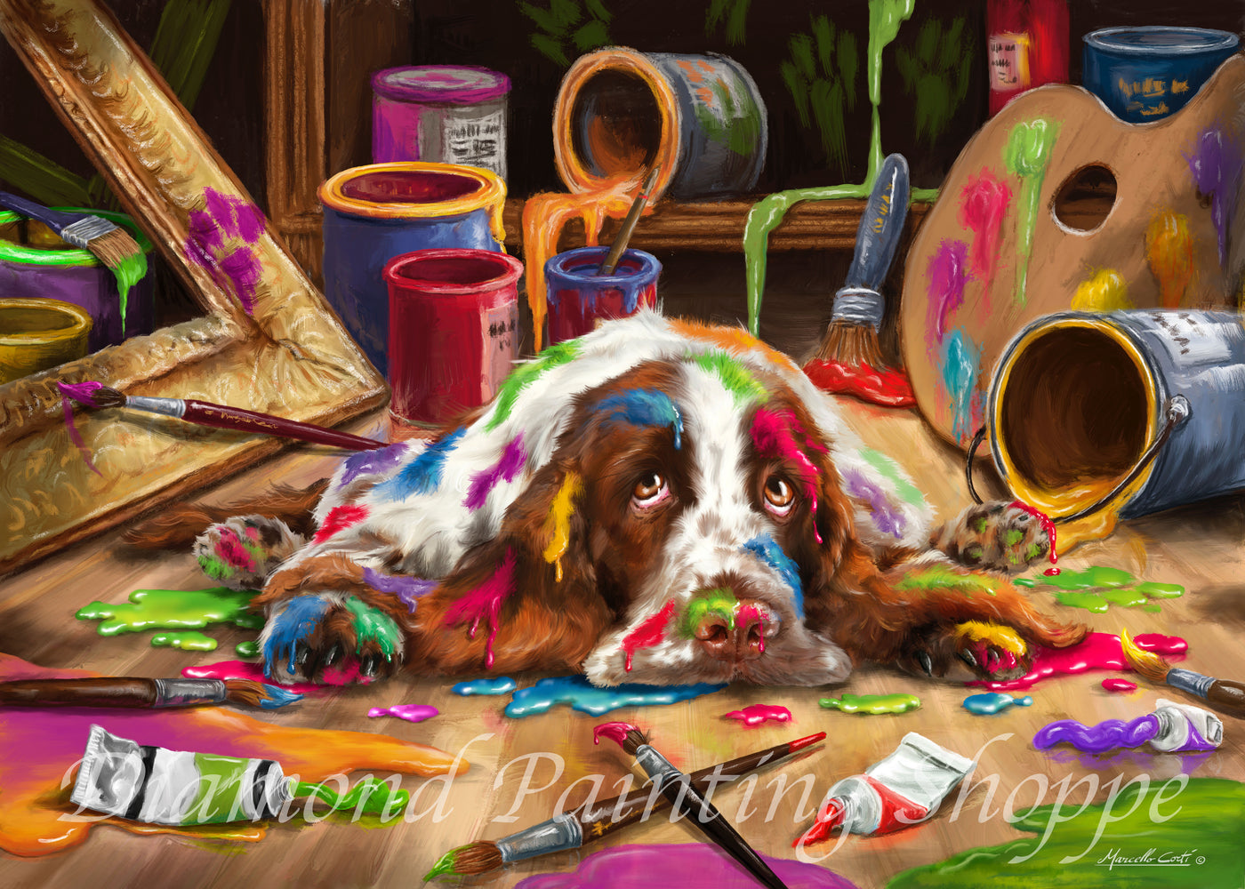 Cute Dog Art (MTO)