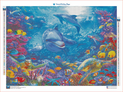 Underwater Dolphin and Turtle (MTO)