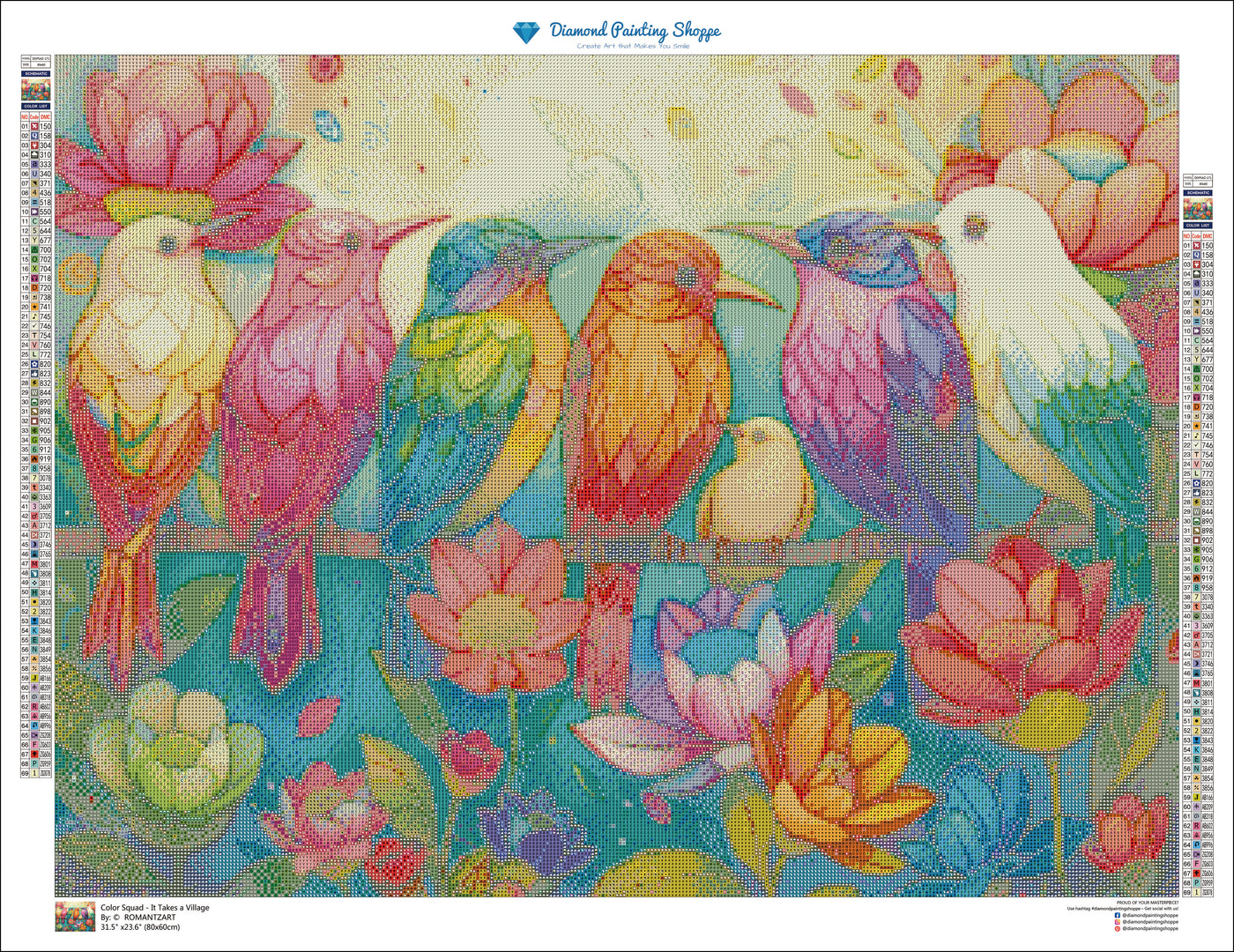 Color Squad - It Takes a Village - MTO