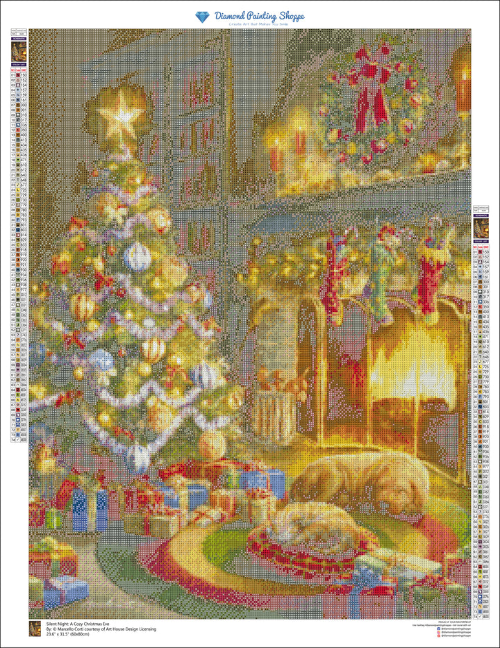 Silent Night: A Cozy Christmas Eve - By: Marcello Corti / Art
