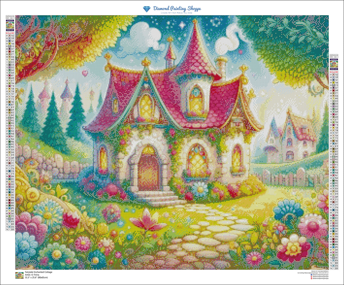 Fairy Tale Enchanted Cottage (MTO)