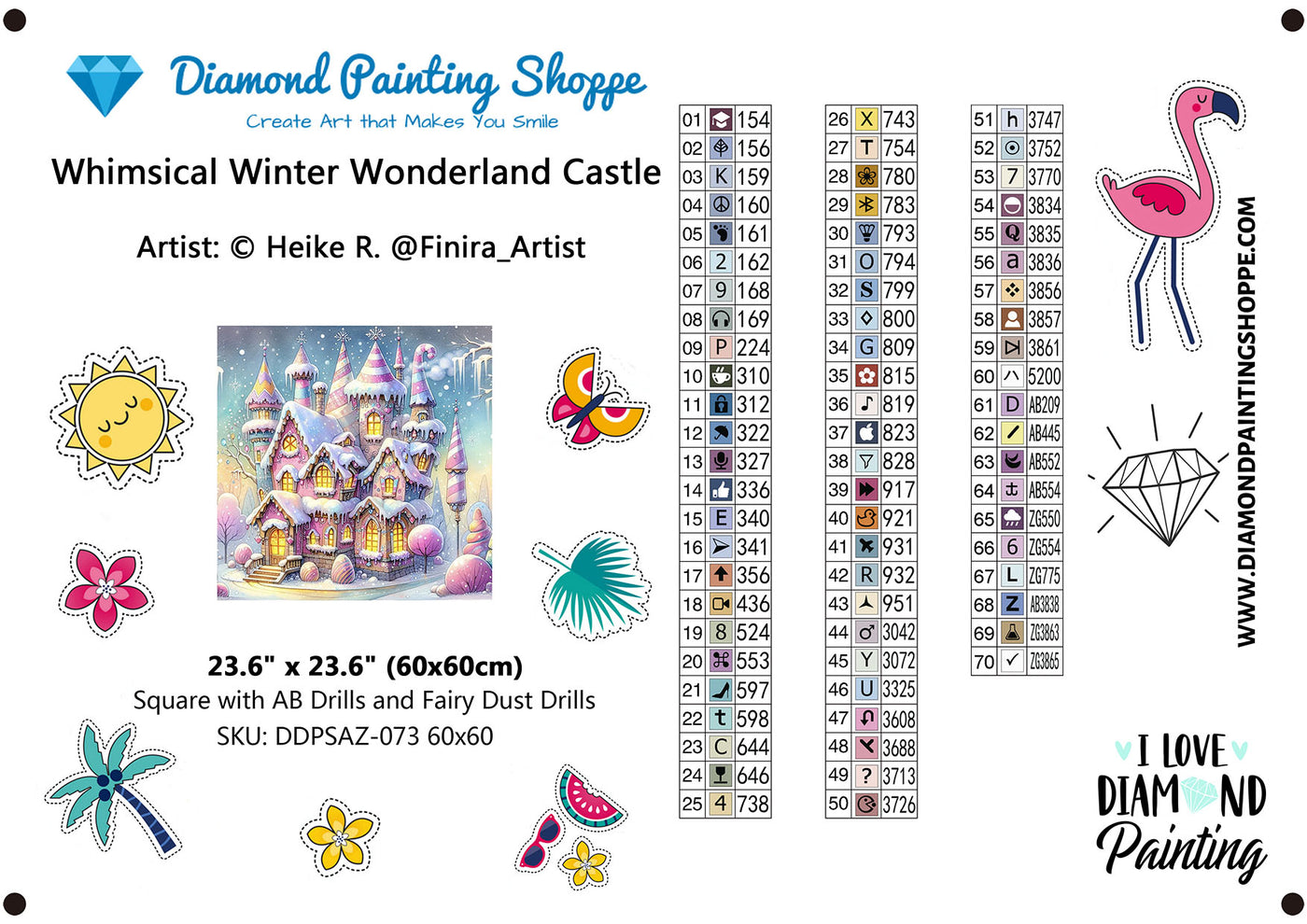 Whimsical Winter Wonderland Castle (MTO)