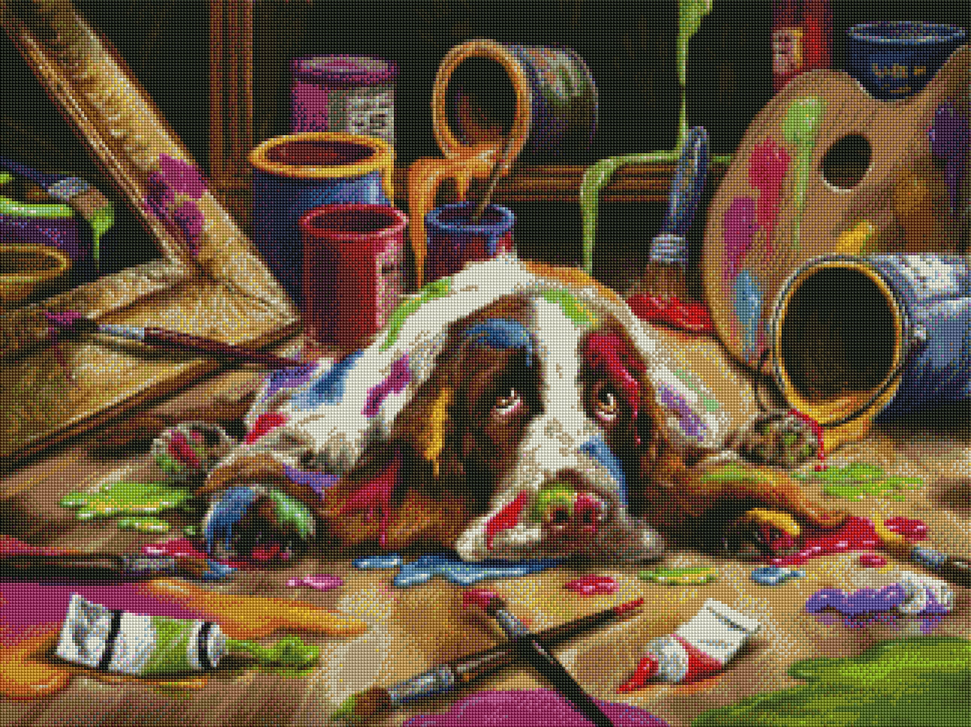 Cute Dog Art (MTO)