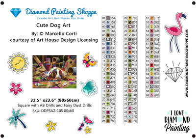 Cute Dog Art (MTO)