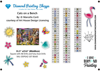Cats on a Bench (MTO)