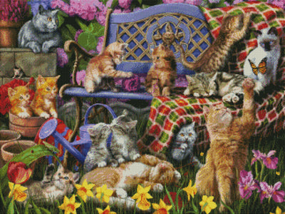 Cats on a Bench (MTO)