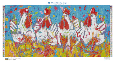 Toasting Colorful Chickens - (MTO)