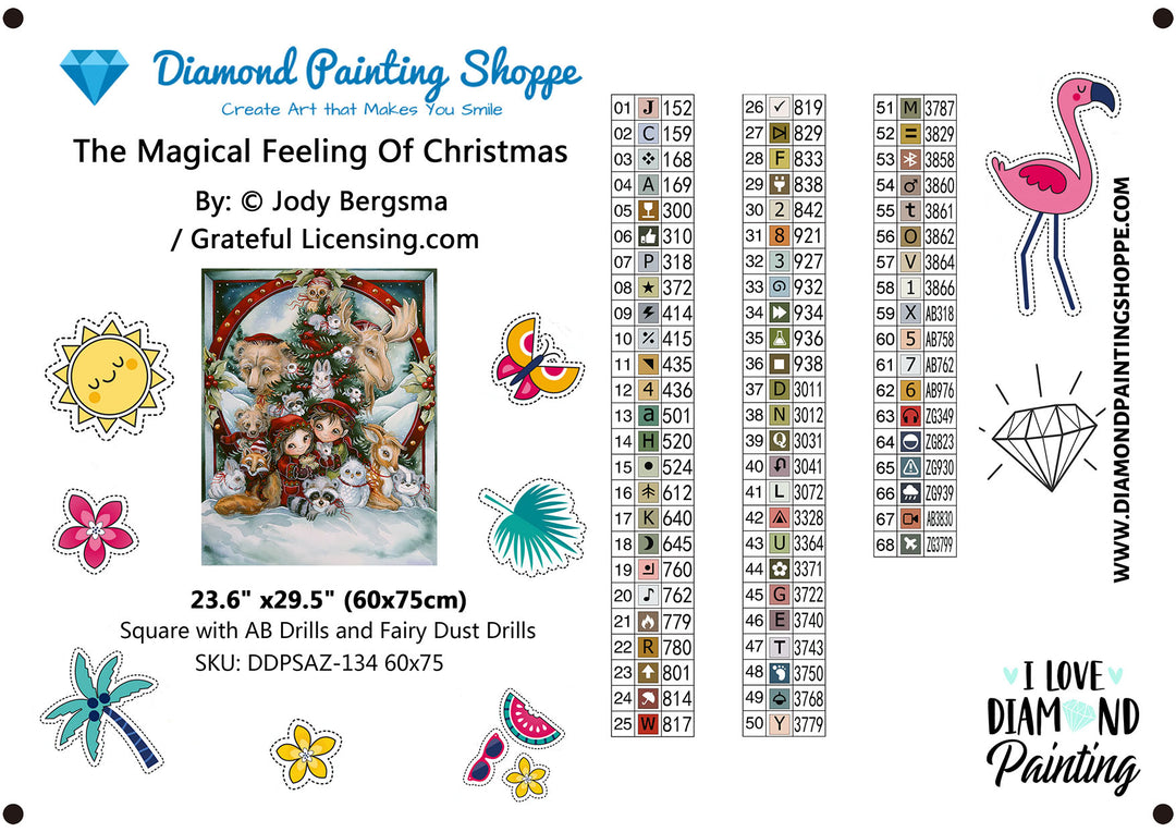The Magical Feeling of Christmas by: Jody Bergsma | Diamond