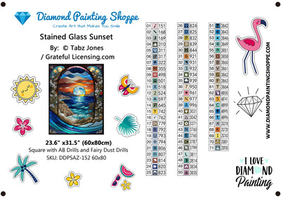 Stained Glass Sunset - MTO