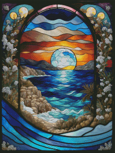 Stained Glass Sunset - MTO