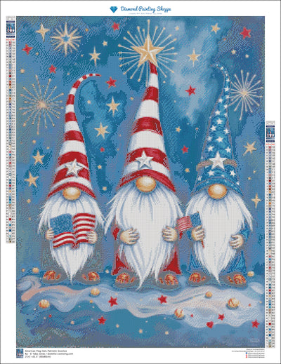 American Flag Hats Patriotic Gnomes (MTO)