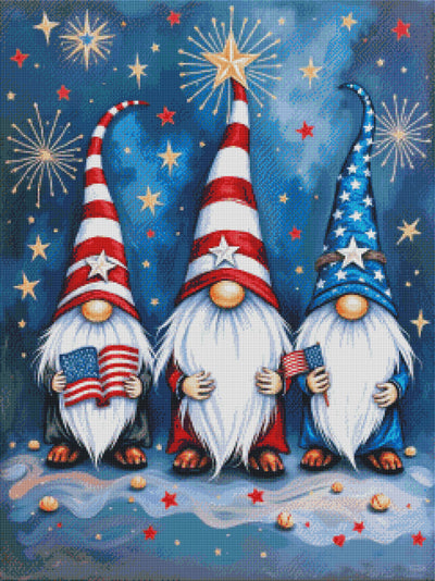 American Flag Hats Patriotic Gnomes (MTO)