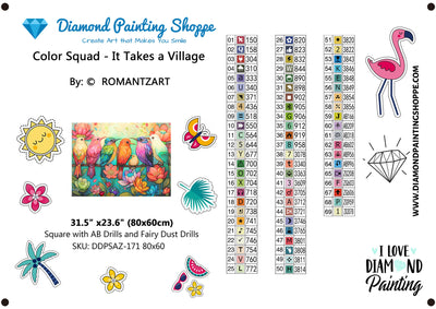 Color Squad - It Takes a Village - MTO