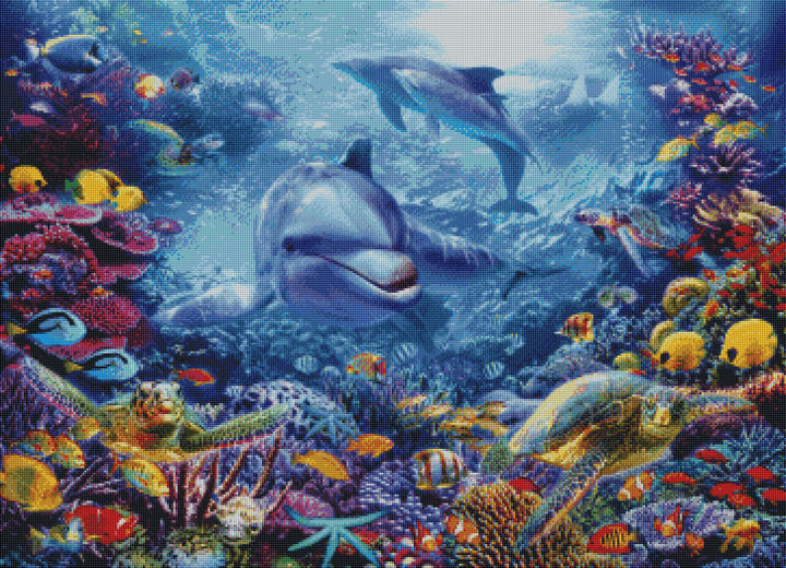 てぃんくる　版画　UNDERWATER BLUE ROSE 数量限定】【てぃんくる】ファンダムアート・UNDERWATER BLUE