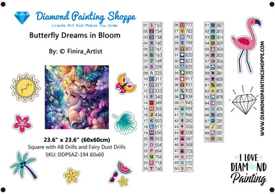 Butterfly Dreams in Bloom  (MTO)