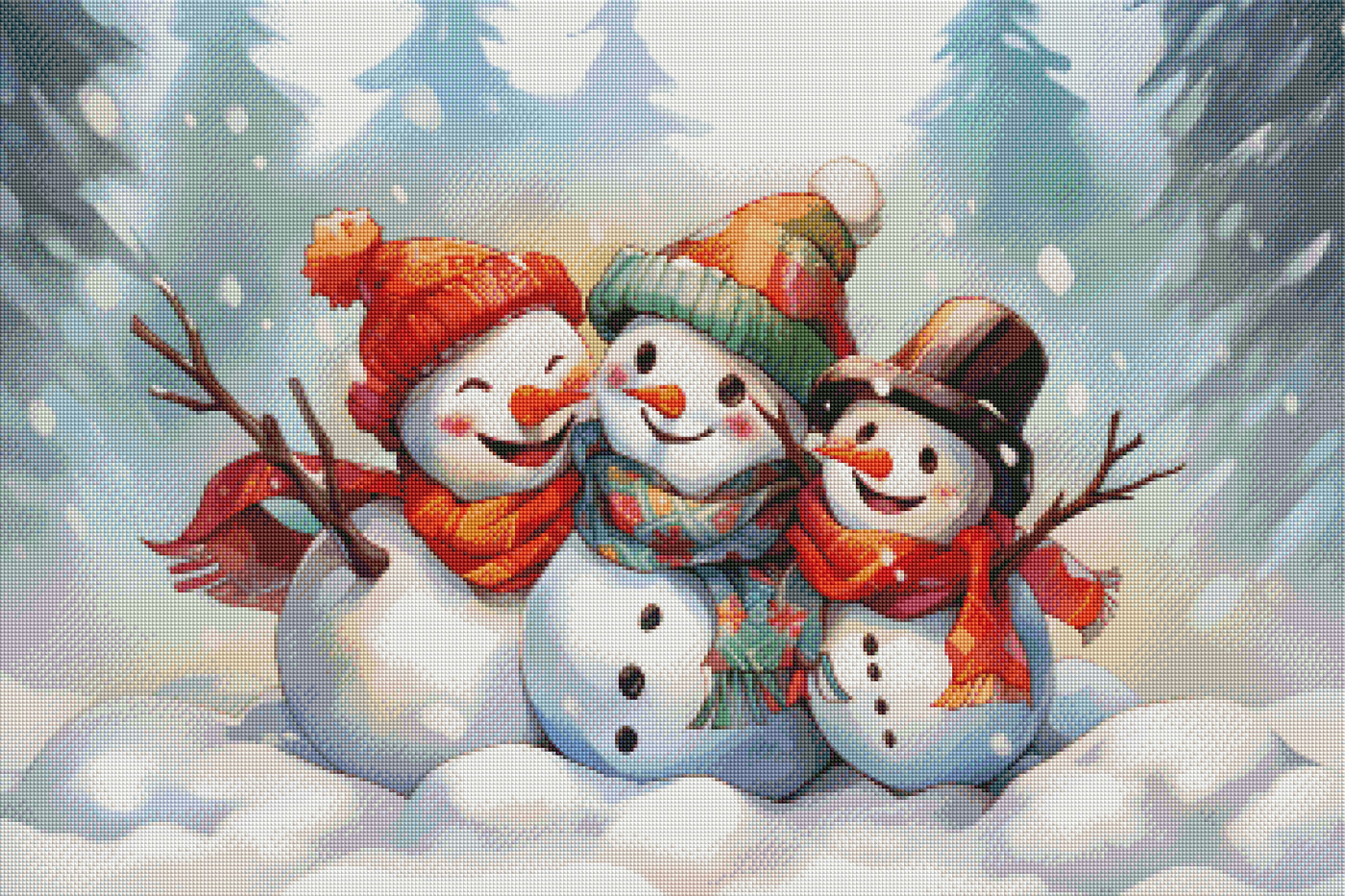 Snowman Family  (MTO)