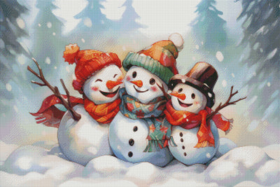 Snowman Family  (MTO)