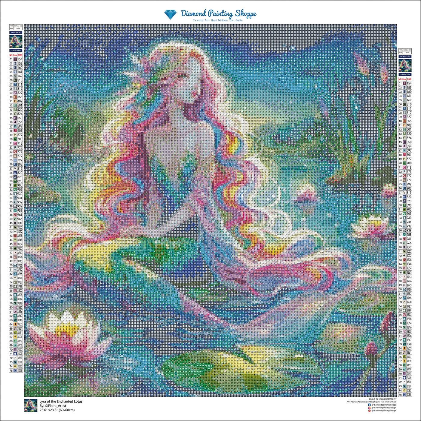 Lyra of the Enchanted Lotus  (MTO)