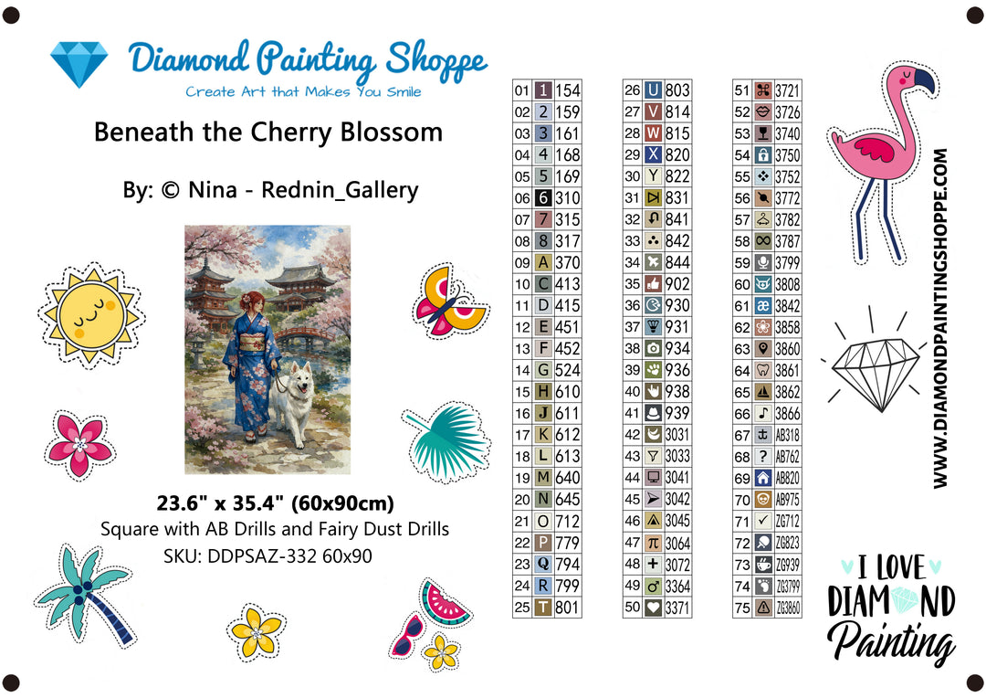 Beneath the Cherry Blossom | by: Nina - Rednin_Gallery | Diamond