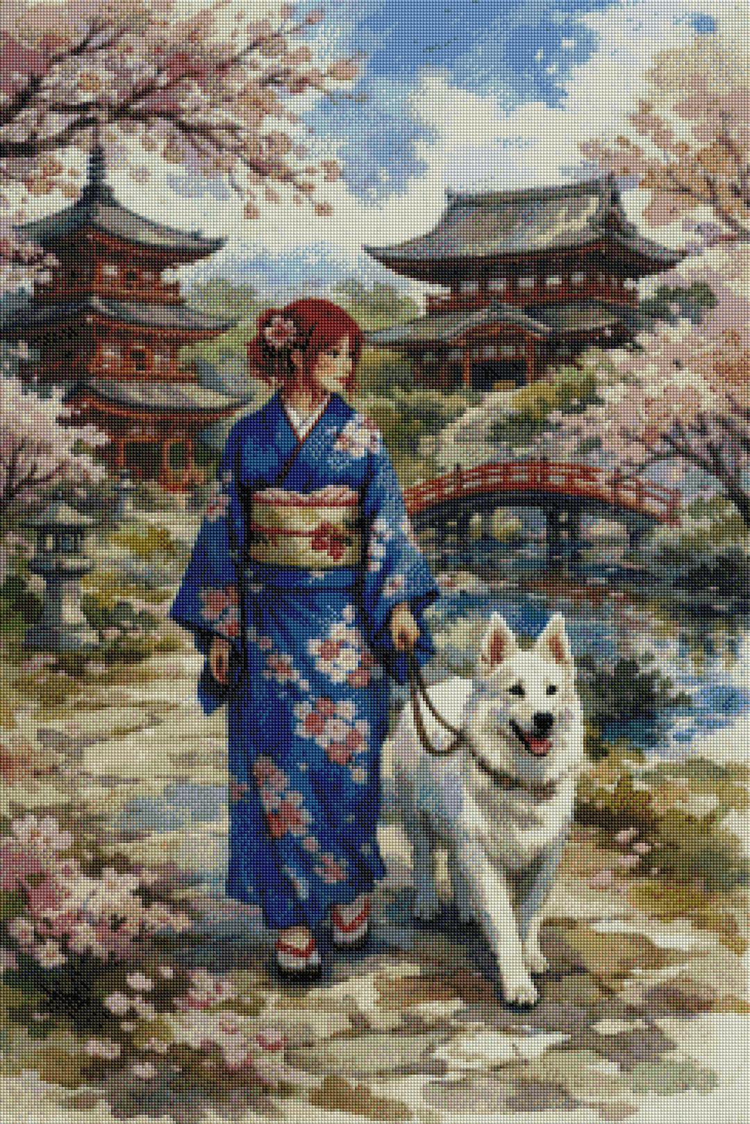 Beneath the Cherry Blossom | by: Nina - Rednin_Gallery | Diamond