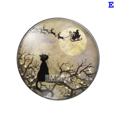 Cover Minders - Cartoon Cats - Glass Round