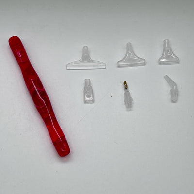 Slim Resin Drill Pen with wax and tips