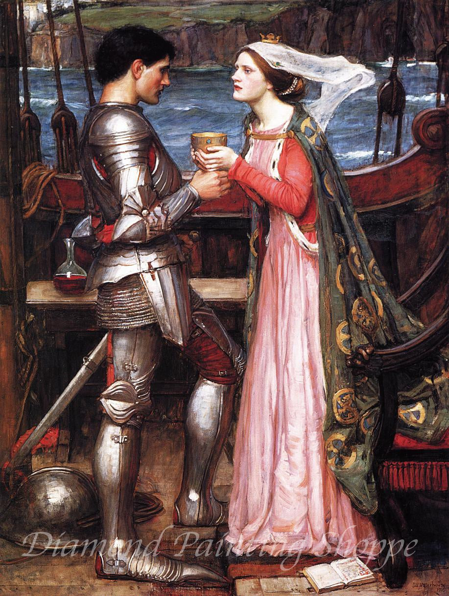 Tristan and Isolde with the Potion, 1916 (MTO)