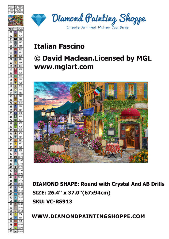 Italian Fascino | Diamond Painting Shoppe