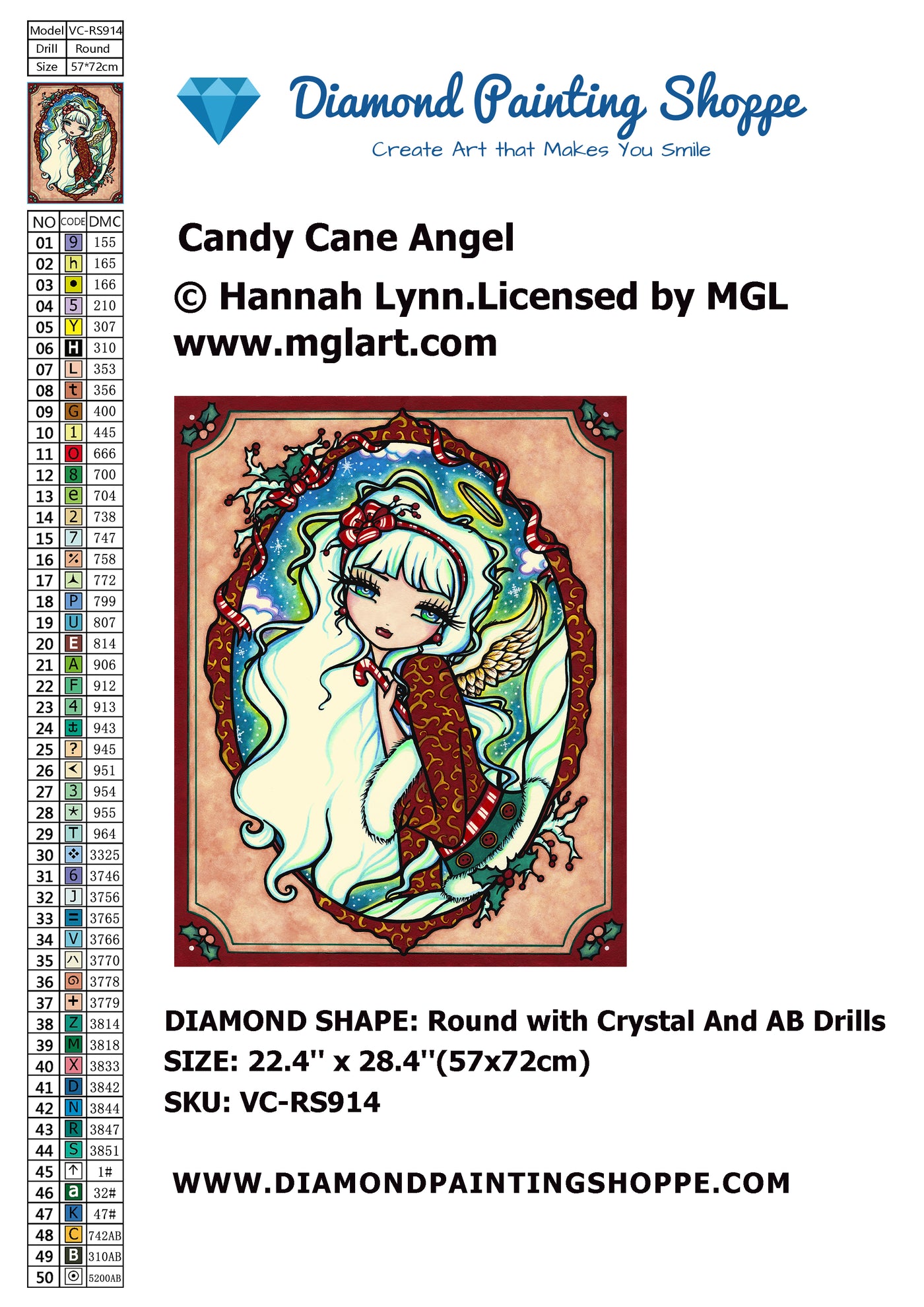 Candy Cane Angel